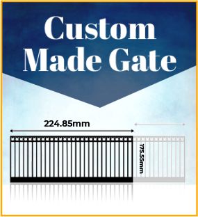 
Custom Made Gate and Fence