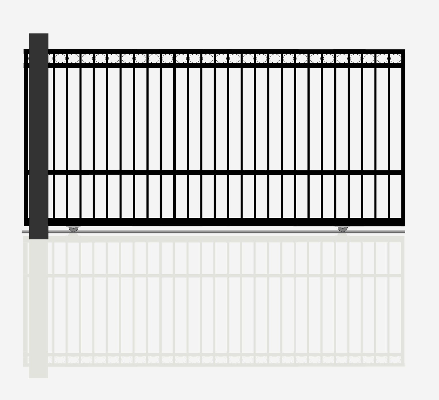 Ready-Made Sliding Gates and Gate Frames | Available Stock Driveway Gates in Australia