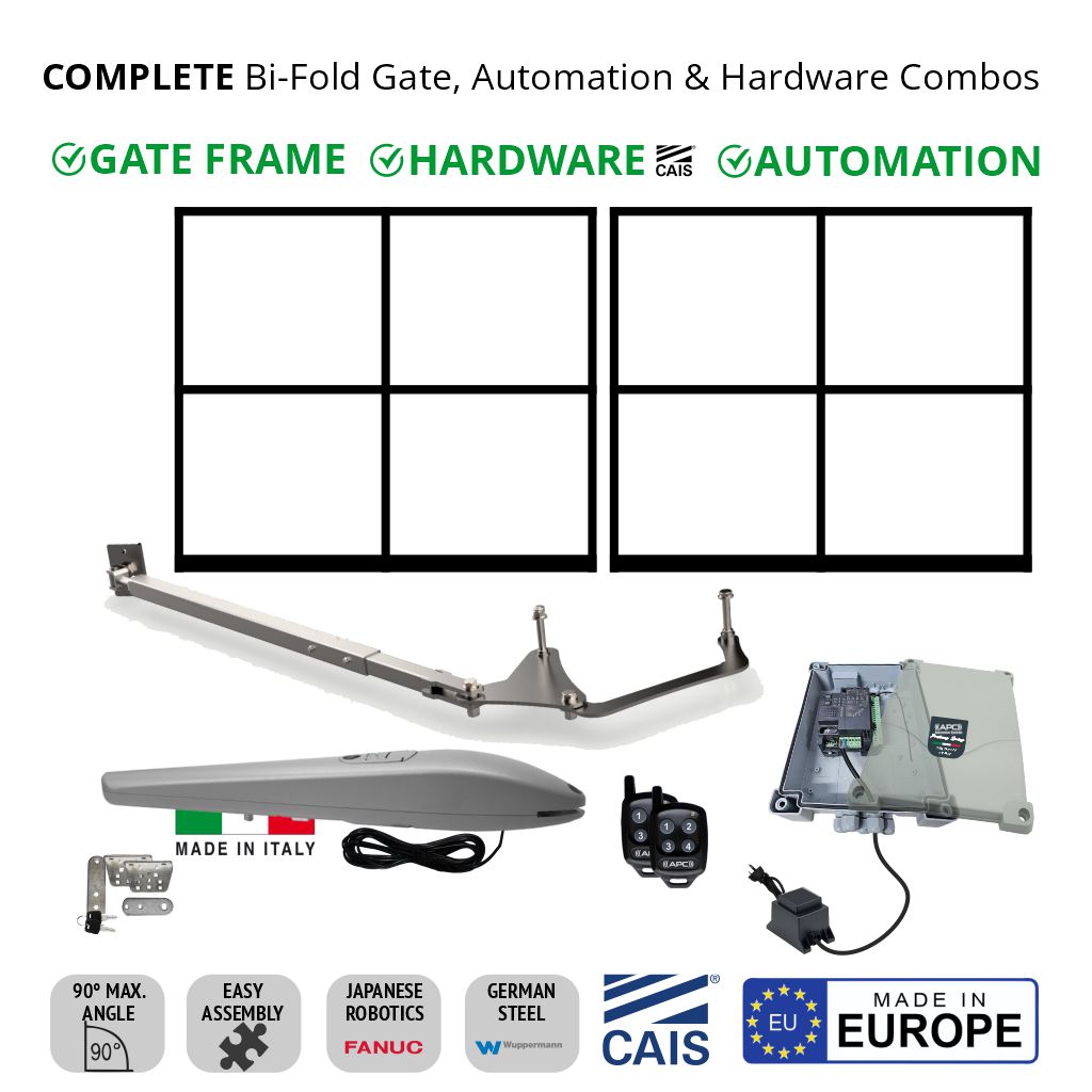 Trackless Bi-Fold Swing Gates Kits