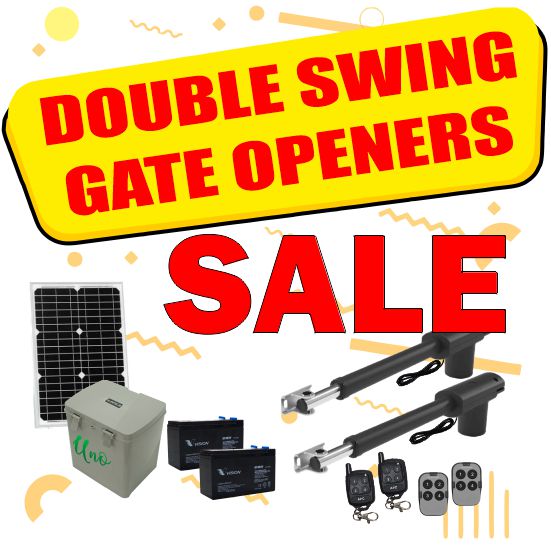 Double Swing Gate Opener Packages. Gate and Automation Systems. Automatic Driveway Swing Gate Openers