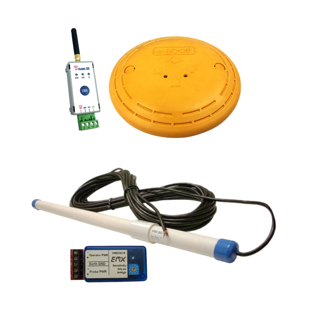 Induction Loops - e-Loop Wireless Vehicle Motion Loop Detector Sensor and Programmable Gate Timer