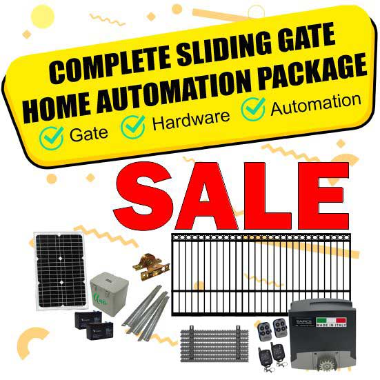 Sliding Gate, Hardware and Gate Opener Combo Packages