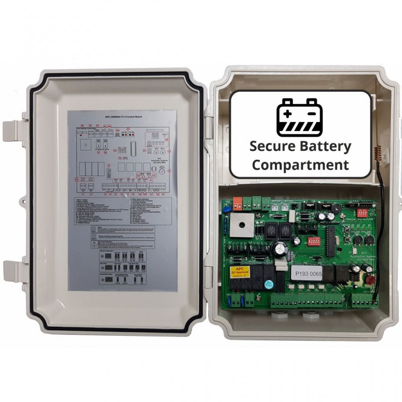 Build Your Own Kit with T700TL Heavy Duty Linear Actuator With Adjustable Limit Switches, Solar Powered Gate Opener