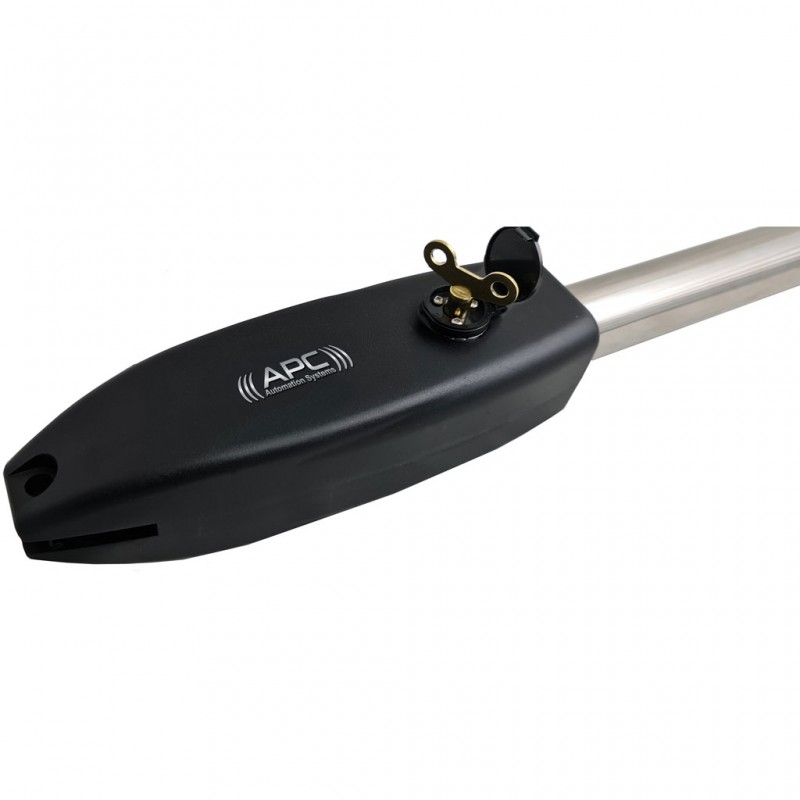 APC-T575L Swing Gate Electric Motor. Heavy Duty Slimline Stainless Steel Telescopic Linear Actuator with No Limit for Driveway Swing Gates 250kg or 3m max Per Gate Leaf