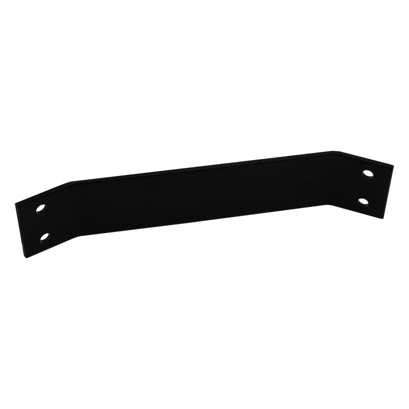 Left Side Heavy Duty with Support Bracing Satin Black Powder Coated Rising Gate Hinges