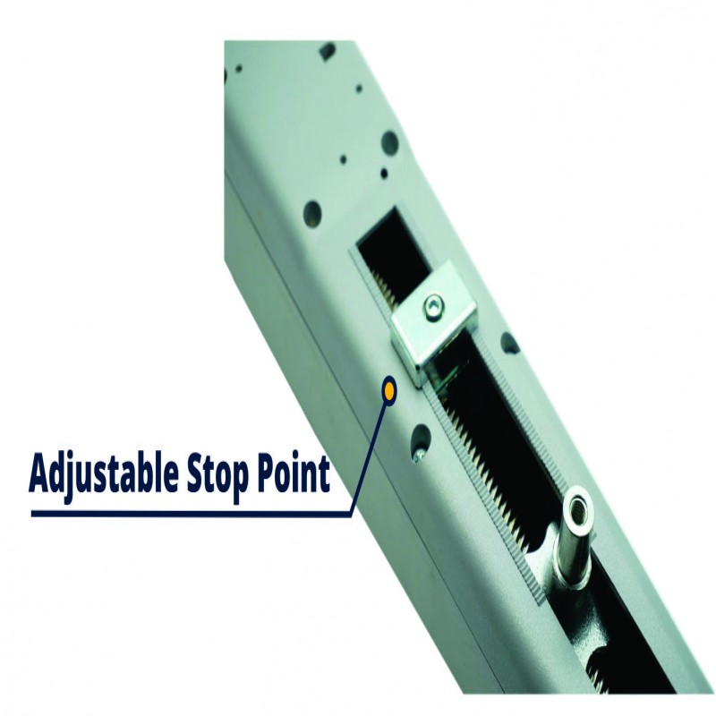
APC Proteous 3000 Linear Actuator with Built in Adjustable Stop. Italian Made Swing Gate Opener Motor

