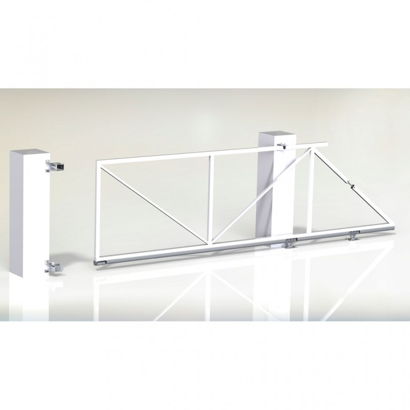 
Cantilever Sliding Gate Hardware for Four Meter Gate All In One Pack (CAIS) | German Steel | Made in Europe
