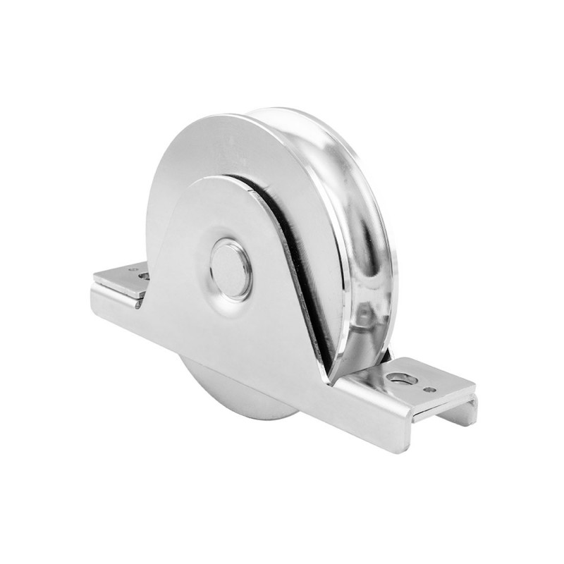 Singular 118mm Recess Mount CAIS WSO Double Bearing for Sliding Gates Wheel. High Quality, Steel, Rebate Gate Wheel