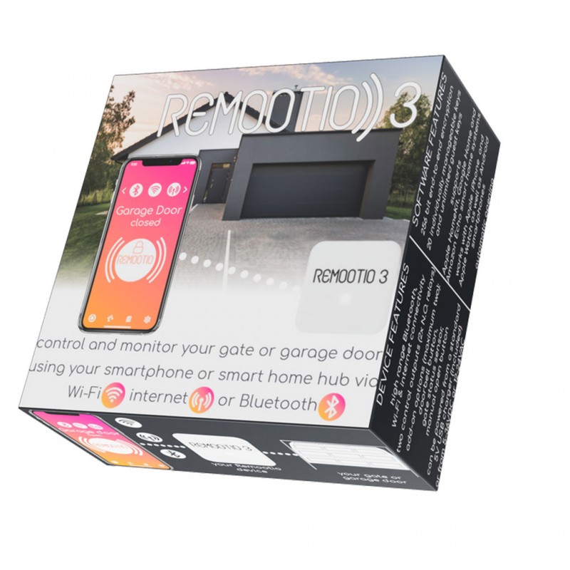 Remootio 3 Smart Gate Access Control Connecting WiFi, Bluetooth and Control Door/Garage/Gate with Smartphone APP| Remootio - Make your gates and garage doors smart!