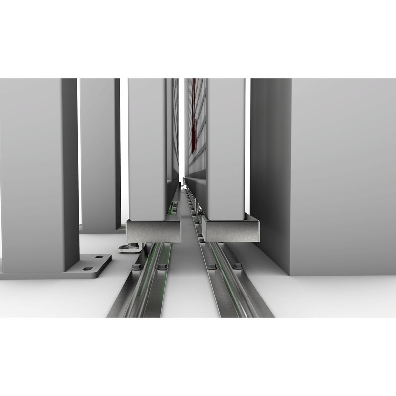 8m Complete Telescopic Sliding Gate Installation Kit for Two-Part Driveway Sliding Gate (TWO-Part Sliding Gate Hardware Set) CAIS SHORTBACK DUE 8.0