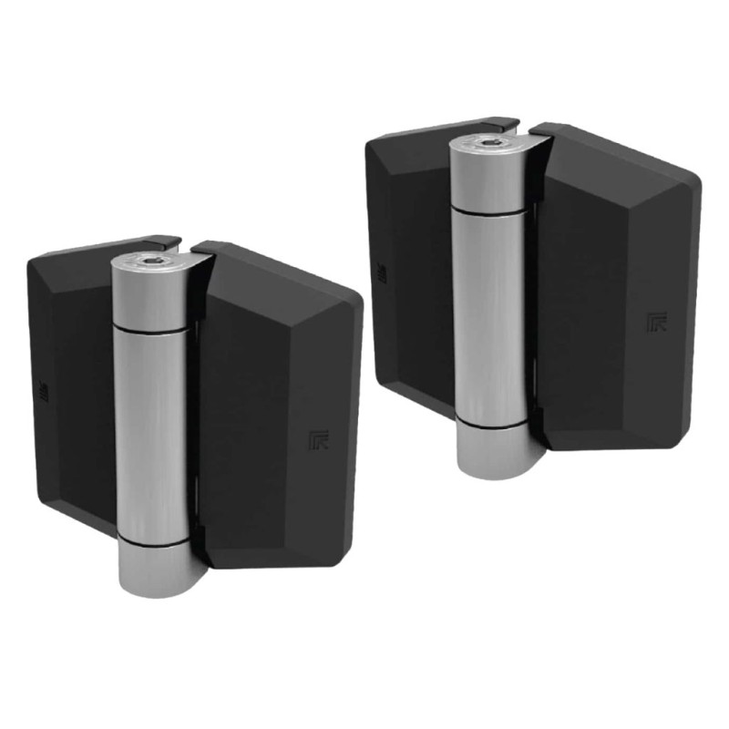 Set of Utility Surface Mount Soft Close Hinge for Pedestrian Gate Self-Closing | Pair of Polaris 156 Series Soft Close Hinges