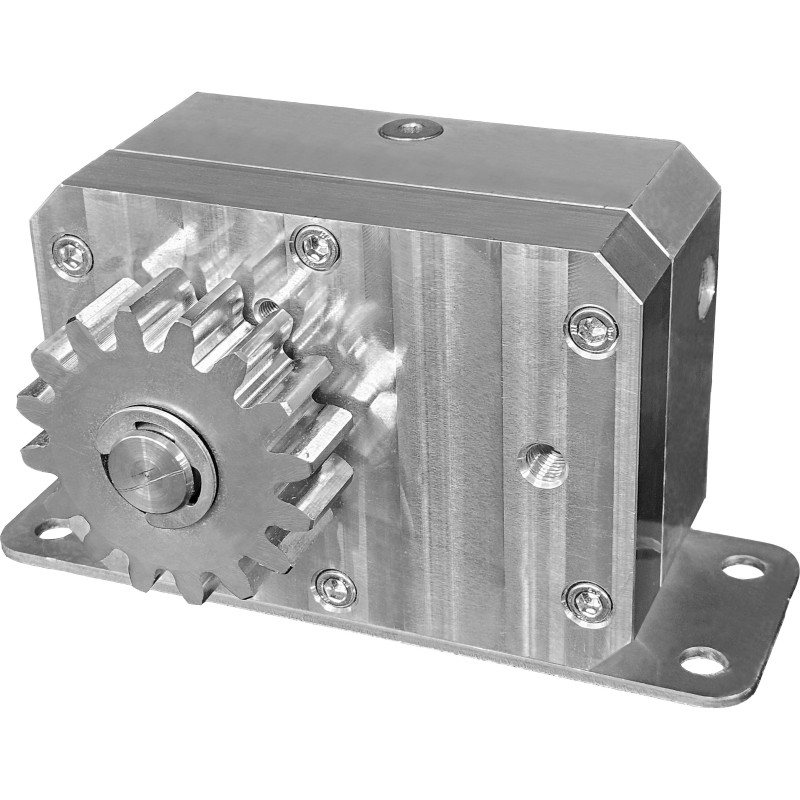 Mechanical Hydraulic Radial Damper (or brake) for Sloping Sliding Gates | Maximum slope 13,9° (30 Nm)