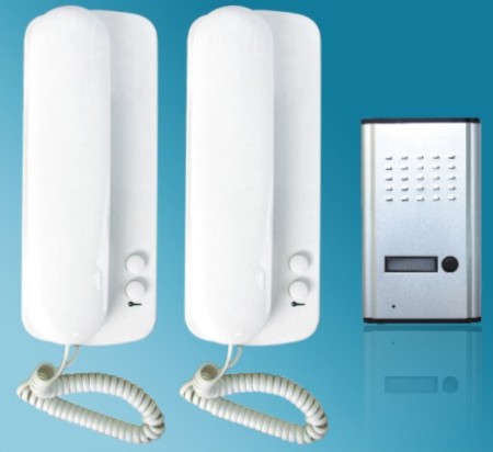 2 Rooms Audio Intercom System