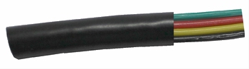 5m 4 core non shielded cable which can be used for security systems, access control systems and communication equipment.
