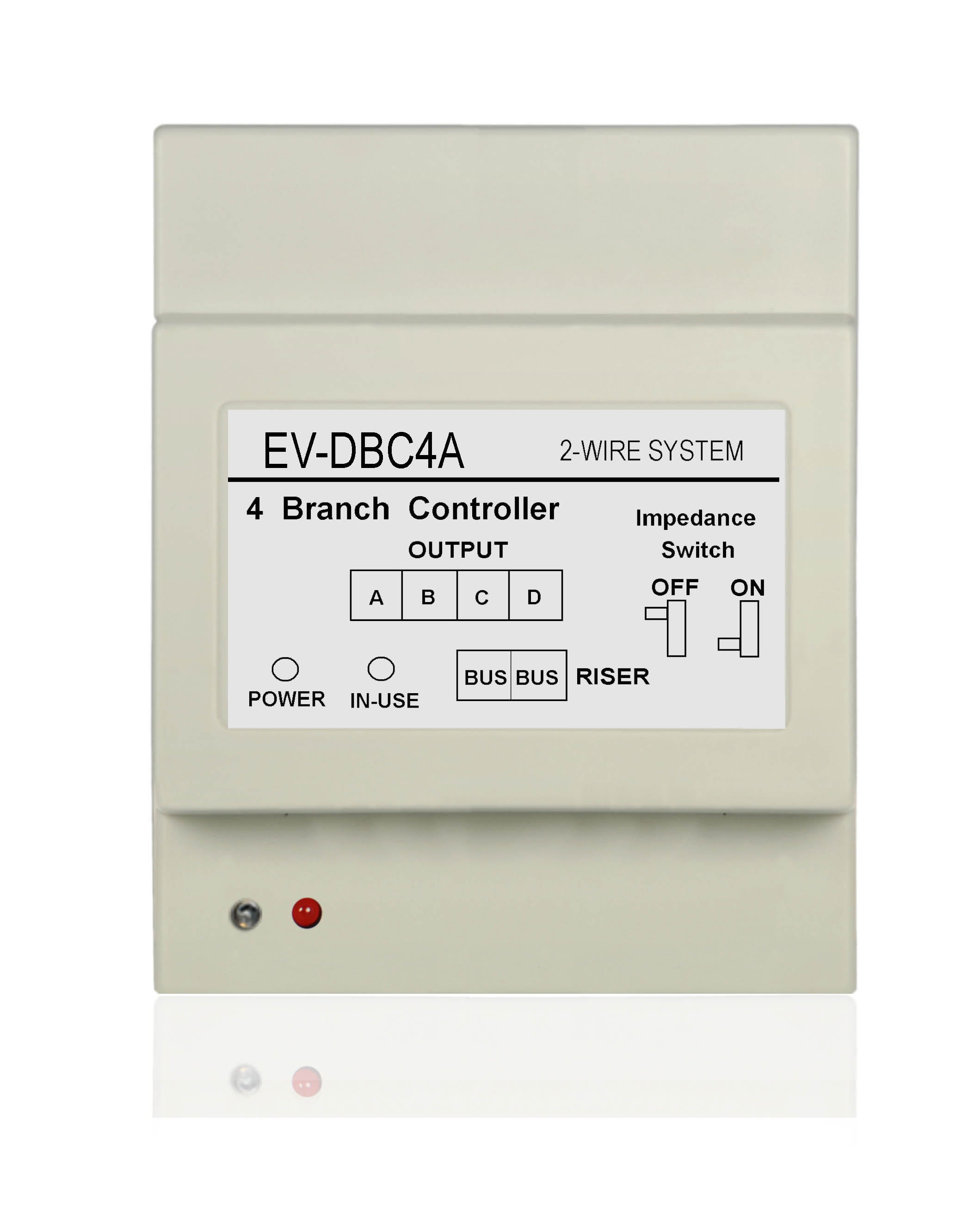 Multi Door Station Signal Distributor for Eyevision 2 Wire Systems