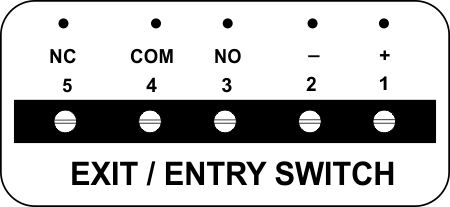 push button connection