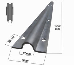 Complete Sliding Gate Hardware Kit for 4m Cladded Gate with 78mm flat mounted wheels and more