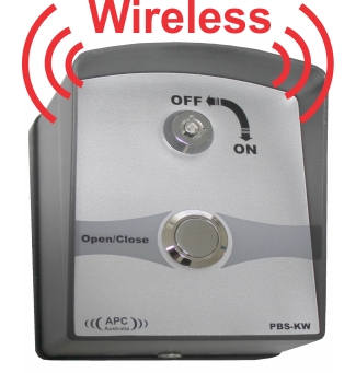 Wireless Exit Push Button Switch