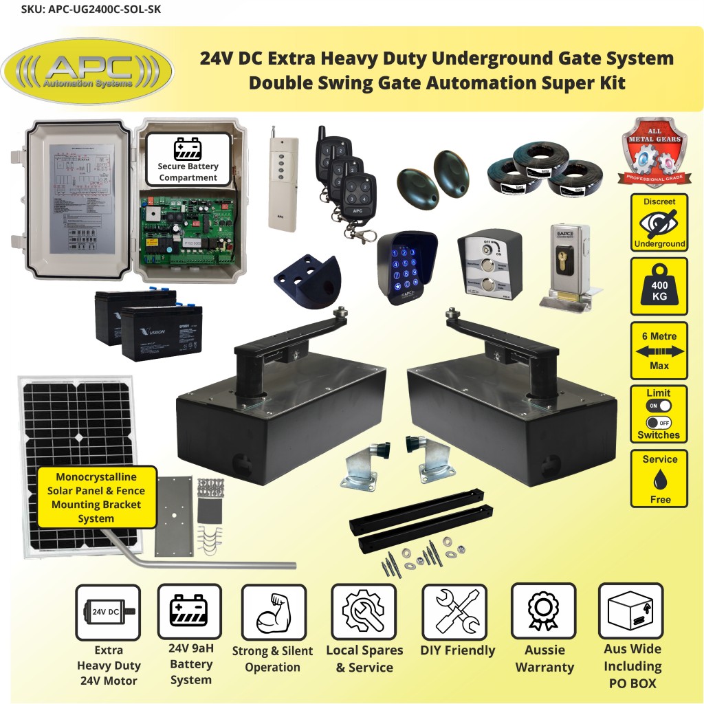 Double Swing Automatic Gate Opener System