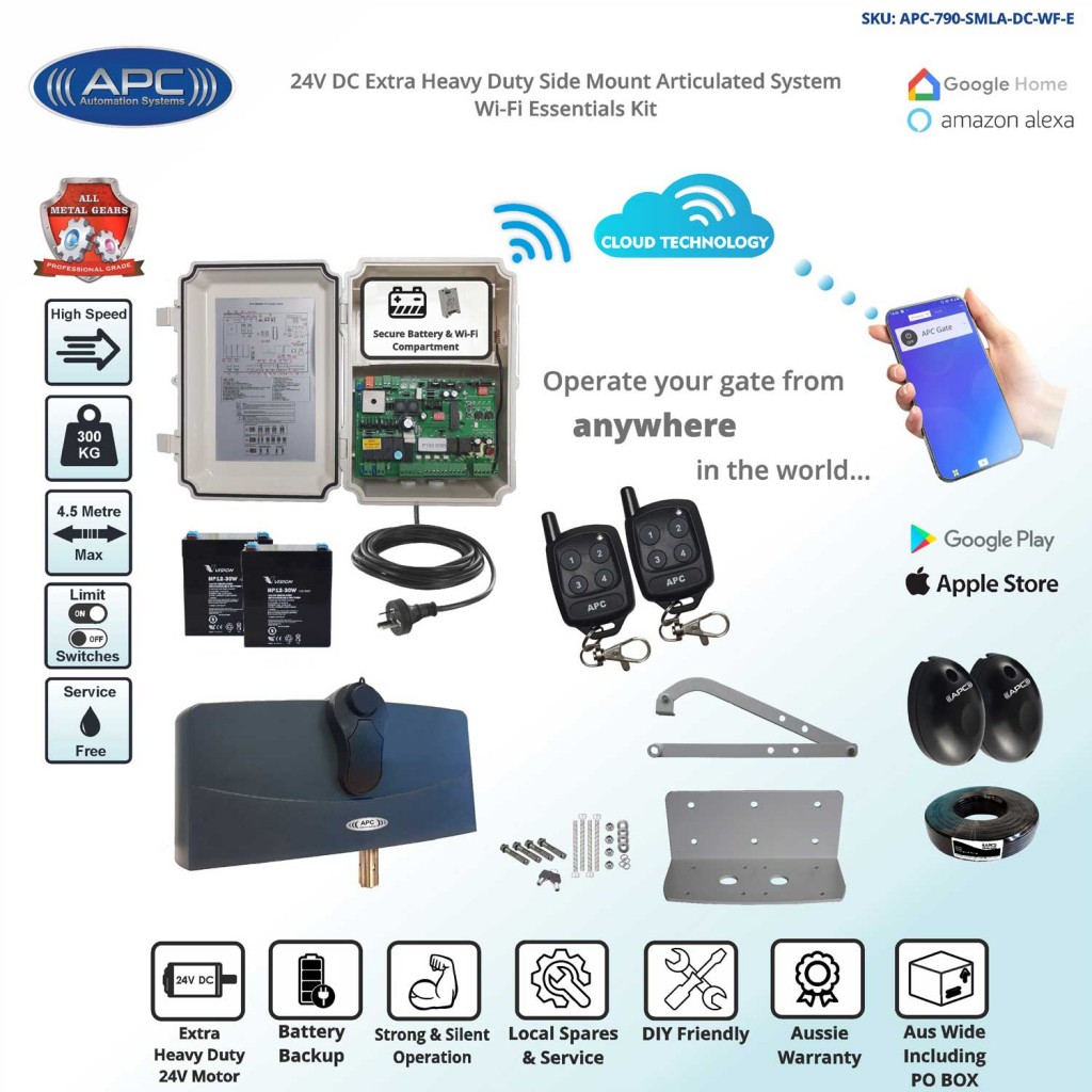 Wi-Fi Controler Gate Automation System