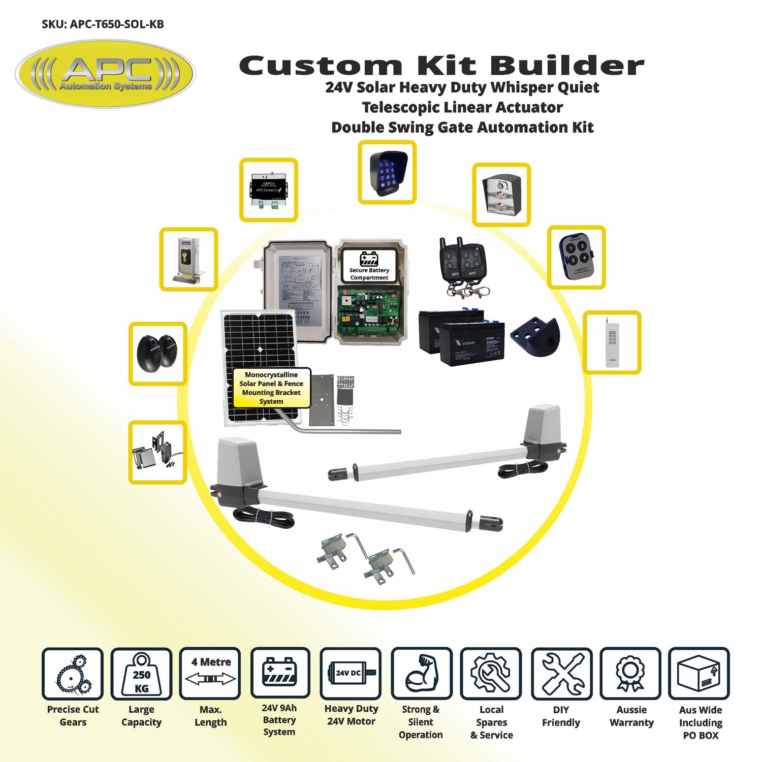 Solar Gate Automation System