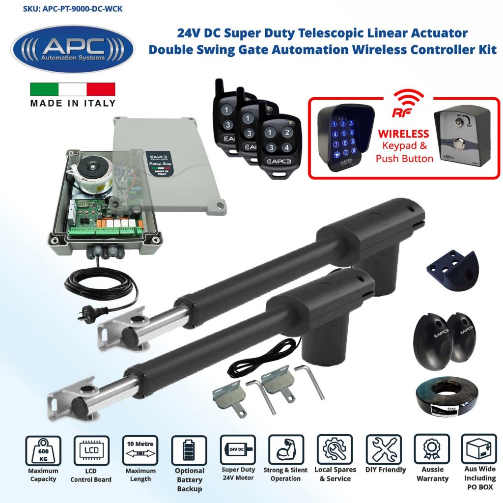 Double Swing Automatic Gate Opener System