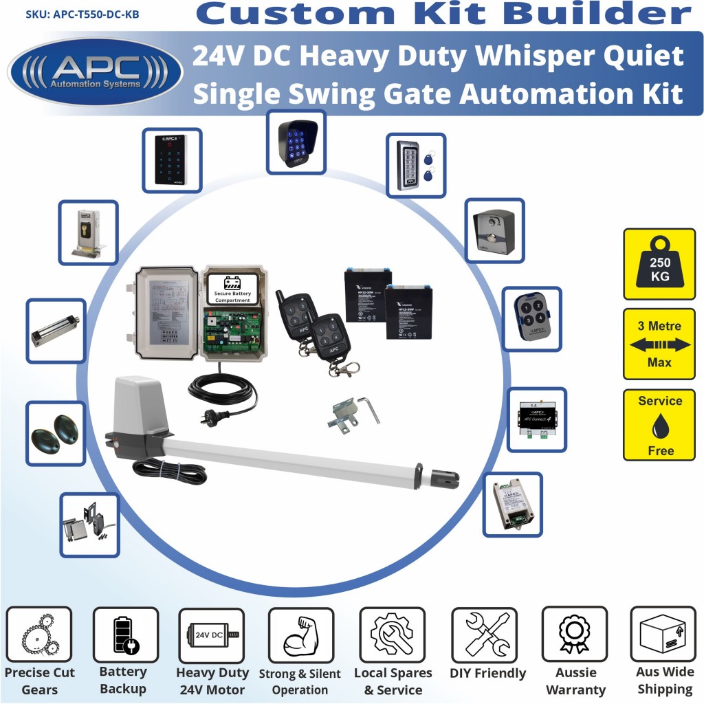 Automatic Electric Gate, Single Swing Gate Opener, Gate Automation System