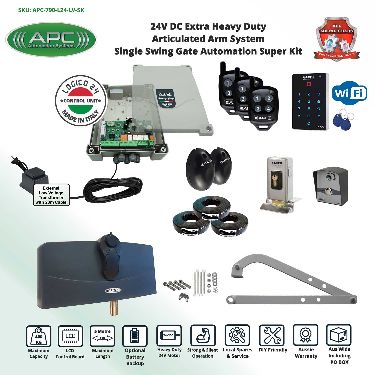 Automatic Electric Gate Opener System
