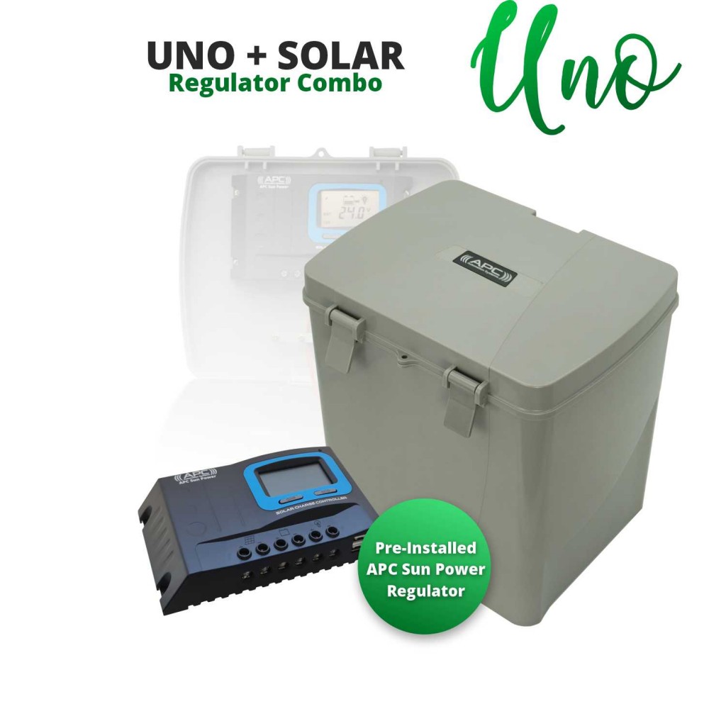 12v / 24v Compatible Solar Panel Kit Multipurpose Battery Box with Built In Solar Regulator| 20Watts / 40Watts / 60Watts Solar Panel Options