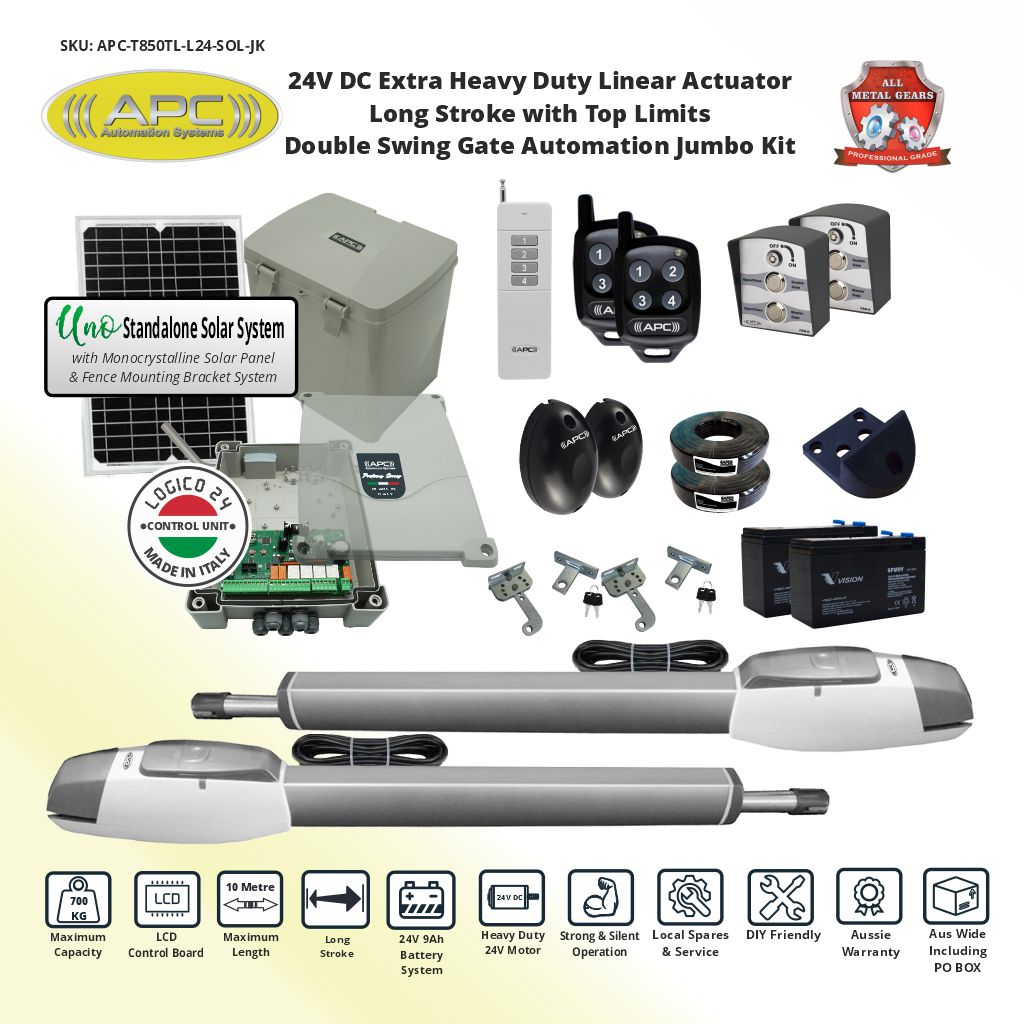 Double Swing Automatic Gate Opener System