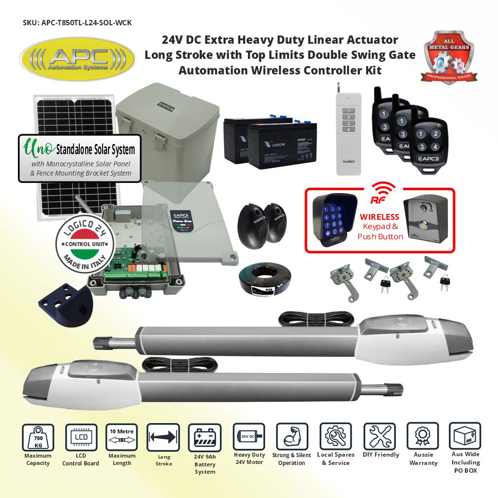 Double Swing Automatic Gate Opener System