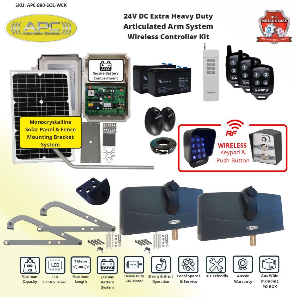 Double Swing Automatic Gate Opener System