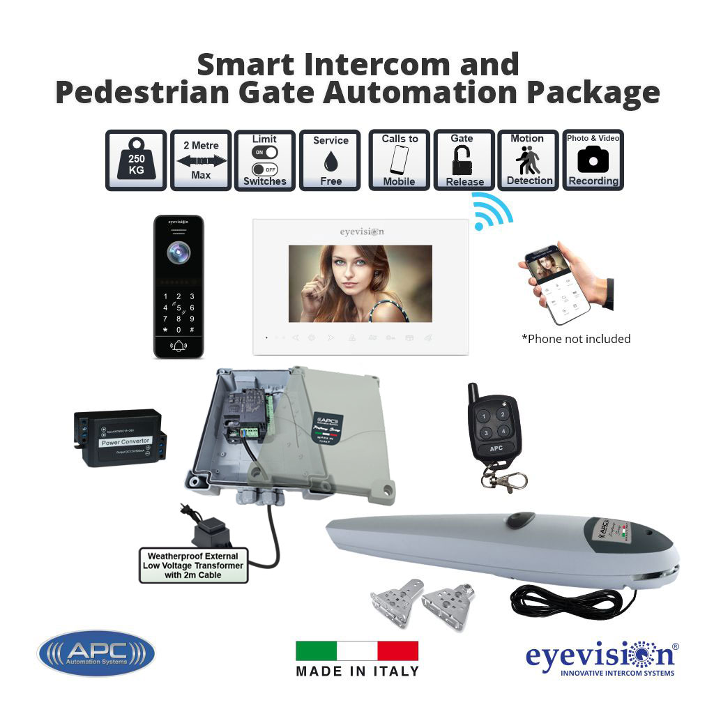 Video intercom sales gate openers