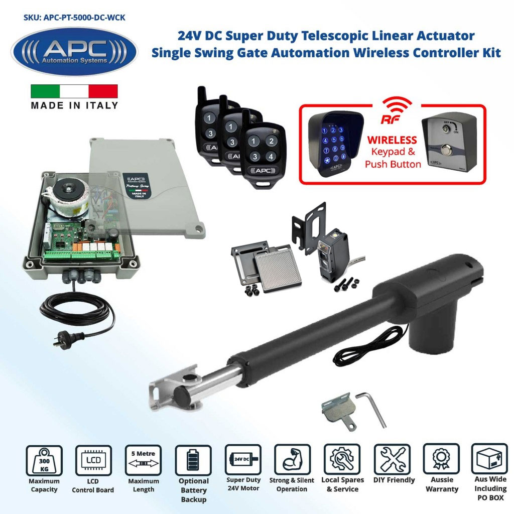 Single Swing Gate Opener