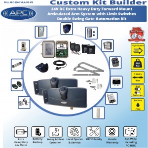 Swing Gate Opener, Remote Controls, Automatic Motorized System