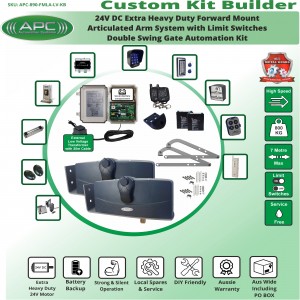 Build Your Own Kit with APC-890 Forward/Side Mount Extra Heavy Duty Articulated System With Adjustable Limit Switches