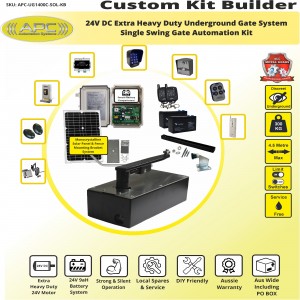 Single Swing Solar Gate Opener