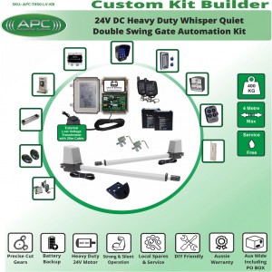 Build Your Own Kit with T650 Whisper Quiet Aluminum Linear Actuators Gate Automation Systems