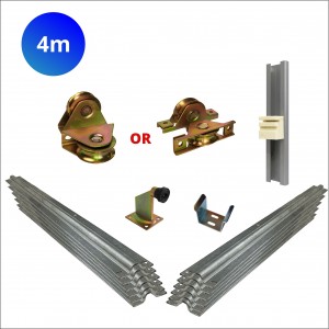 Cladded Sliding Gate Hardware Kit