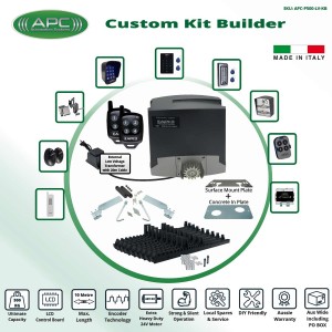 APC Proteous 500 Extra Heavy Duty FEATURE RICH Sliding Gate Opener Kit