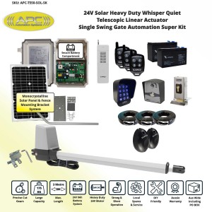 Solar Powered Gate Automation System