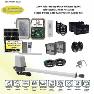 Solar Powered Gate Automation System