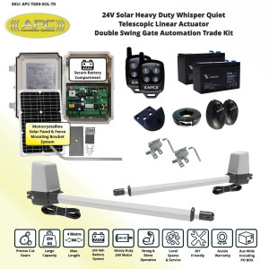 Gate Automation Solar Powered System