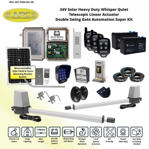 Solar Powered Gate Automation System