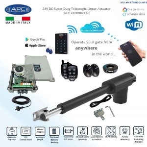 Single Swing Gate Automation, Remote Control APC Proteous PT-5000 Automatic Electric Gate Opener System