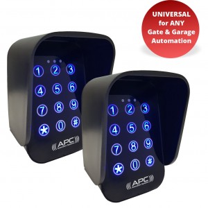 Dual Entry and Exit Wireless Keypads Combo