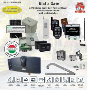 Automatic Farm Gate Opener, Remote Controls, Automatic Motorized System