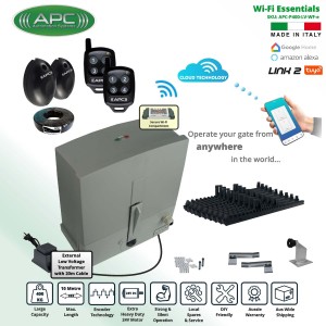 APC Gate Automation Proteous 400 Extra Heavy Duty Sliding Gate Opener WIFI Kit with Encoder System