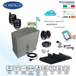 Sliding Gate Opener Kit APC Proteous 400 with Encoder System
