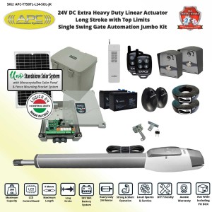 Solar Electric Automatic Gate Opener